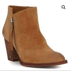 Sam Edelman Macon Golden Caramel Suede Boots